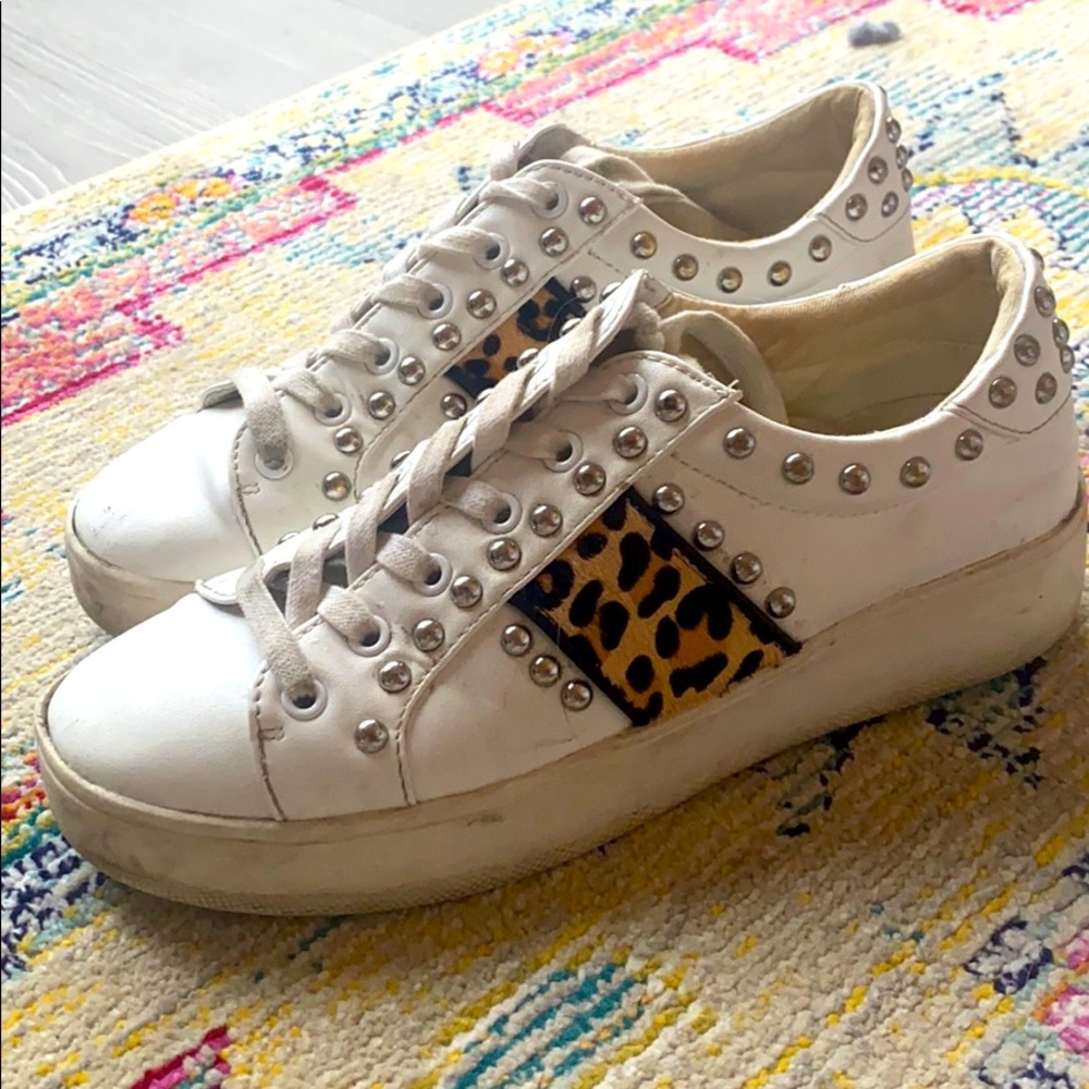 Steve Madden cheetah sneakers